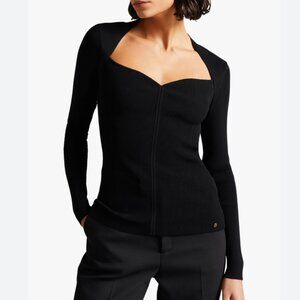 Ted Baker HELENH Knit Top (Black)